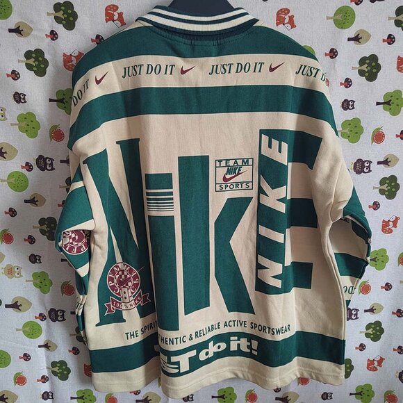 Nike x Cactus Plant Flea Market Longsleeve Polo Natural - Picture 3 of 11